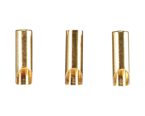 Great Planes Gold Plated Bullet Connector Female 3.5mm (3) *Discontinued