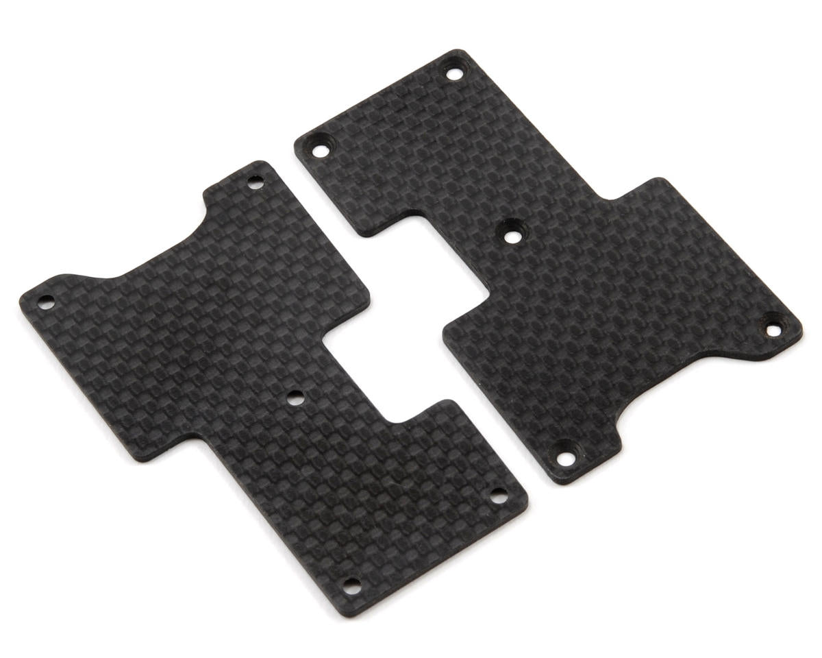 HB Racing Woven Graphite Rear Arm Covers