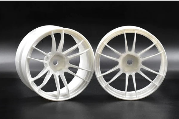Reve D UL12 Drift Wheel (2) (compensación de 6 mm) con hexágono de 12 mm (colores surtidos)