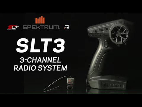 Spektrum RC SLT3 Transmisor SLT de 3 canales con receptor SLR300 