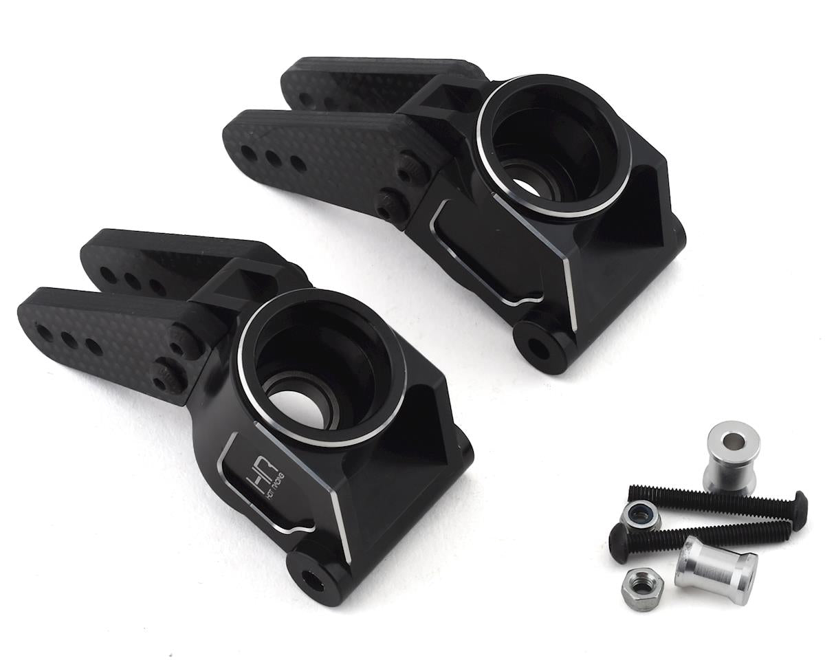 Hot Racing Kraton/Outcast 8S Triple Bearing Support Bujes traseros (negro) (2)