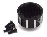 Hot Racing Arrma 1/8 Caja portadiferencial de aluminio (negro)