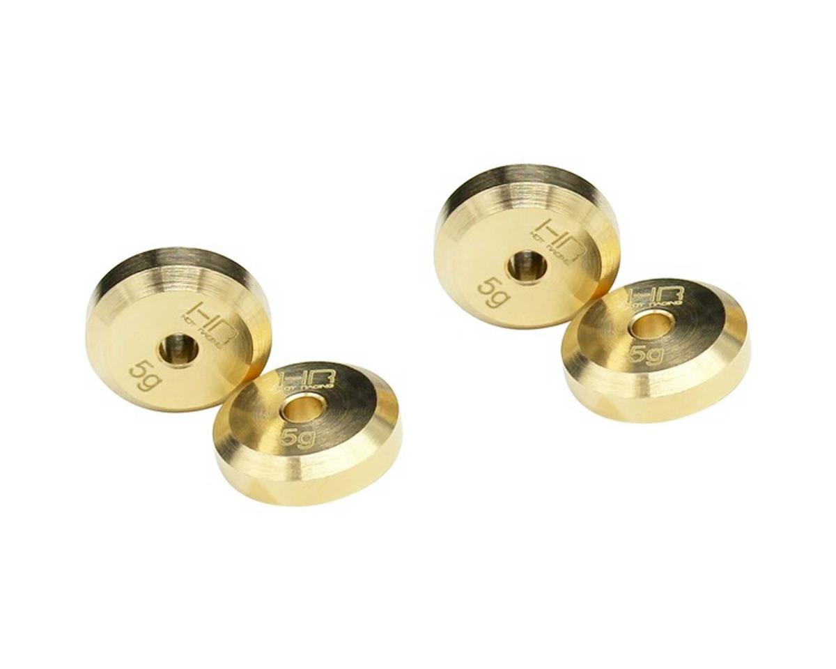 Hot Racing Axial SCX24 Brass Axle Weight (Use w/HRASXTF39W04)
