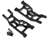 Hot Racing Axial Yeti Aluminum Front Suspension Control Arms (Black) *Archived