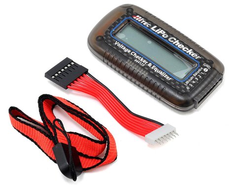 Hitec LiPo Battery Voltage Checker & Equalizer *CLEARANCE