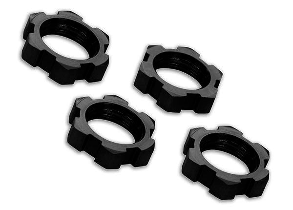 Traxxas 17mm Serrated Wheel Nuts (4) (Assorted Colors)