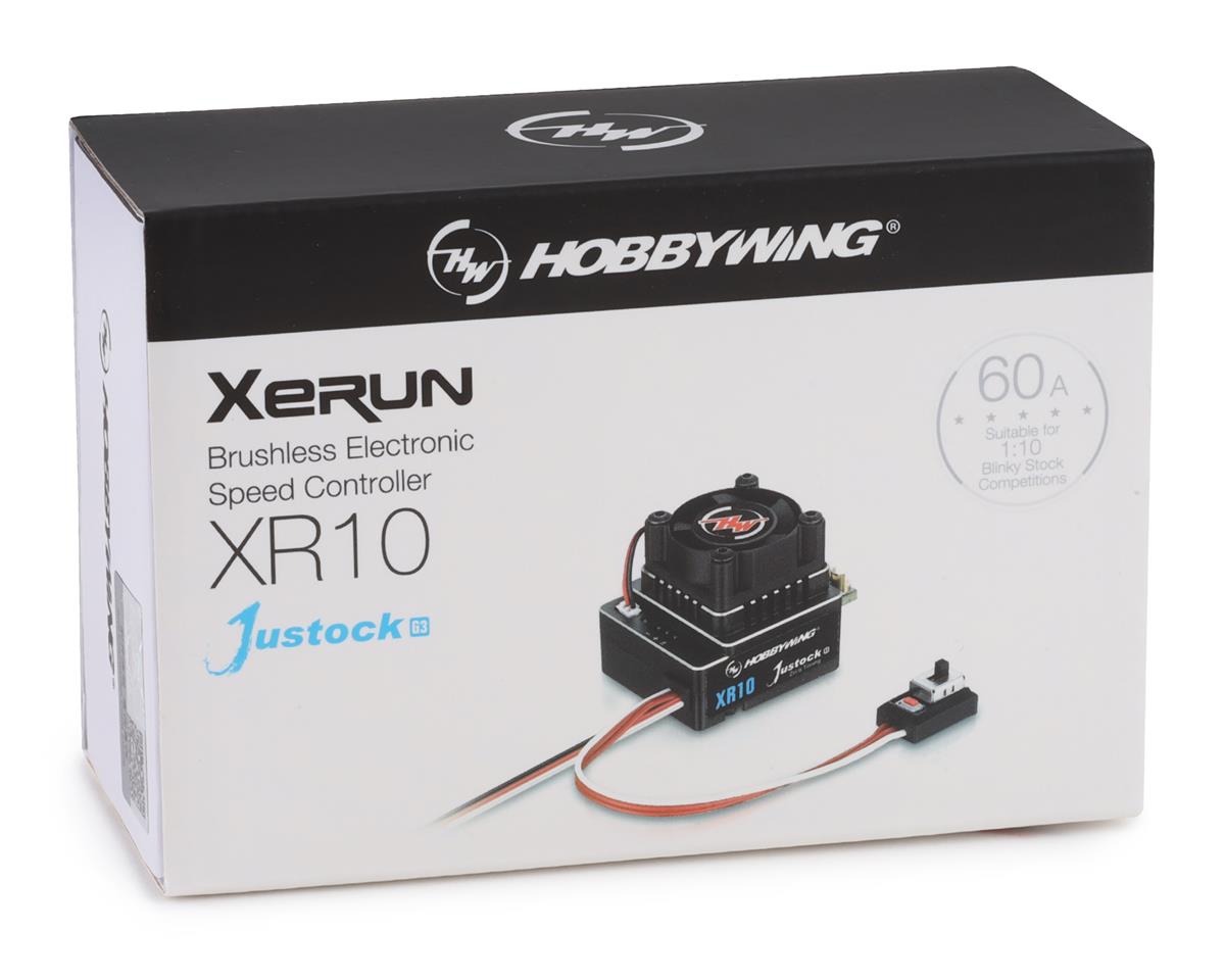 Hobbywing Xerun XR10 Justock G3 1/10 Sensored Brushless ESC