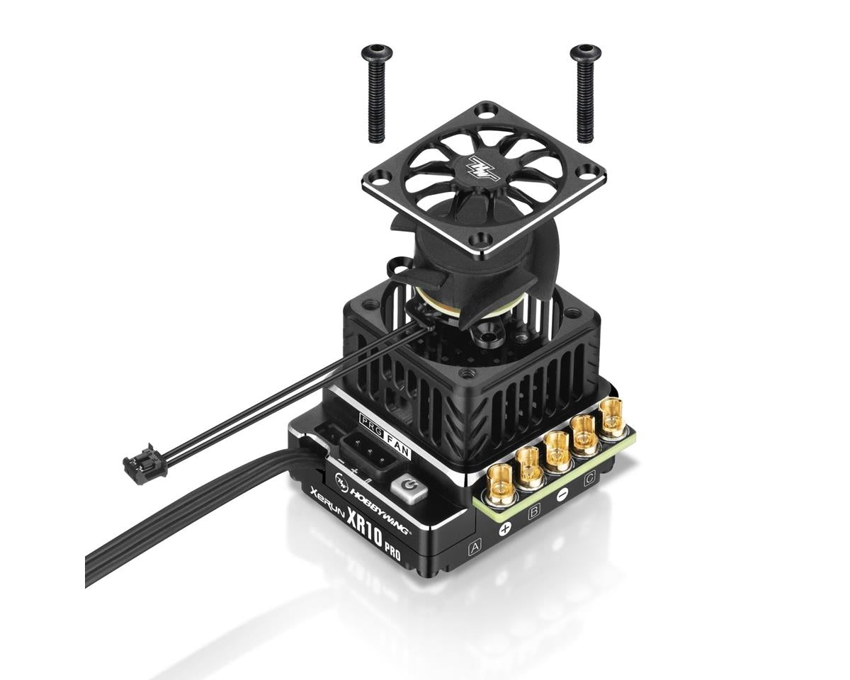 Hobbywing Xerun XR10 Pro G2S Elite ESC - Midnight Silver *Discontinued