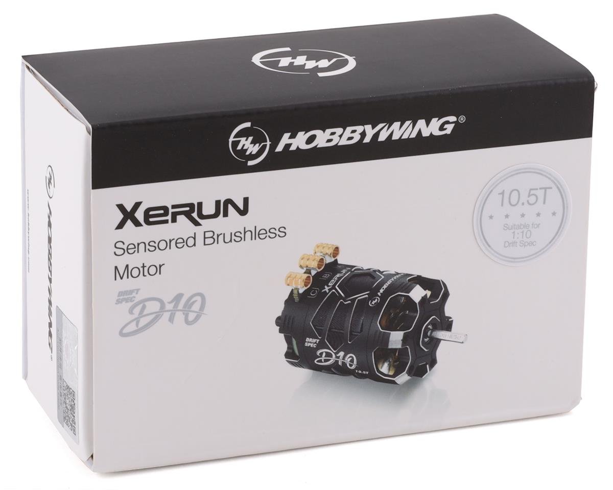 Hobbywing Xerun D10 10.5T Motor de deriva sin escobillas - Púrpura