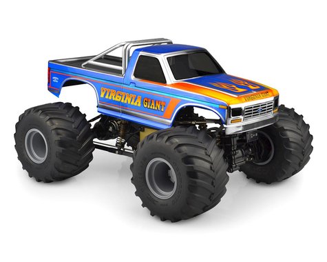 JConcepts 1984 Ford F-250 Monster Truck Body (transparente)