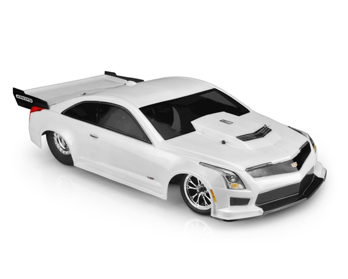 JConcepts 2019 Cadillac ATS-V Street Eliminator Drag Racing Body (transparente)