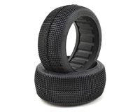 JConcepts Reflex 1/8 Buggy Tires (2) (Red2 - Long Wear)
