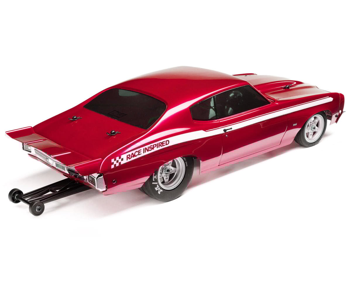 Losi 1970 Chevelle 1/16 Mini Drag Body Set (Clear) LOS210041