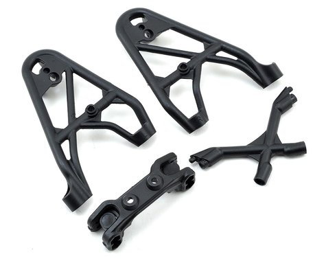 Losi Front Shock Tower Brace, Camber Link Mount: Rock Rey^