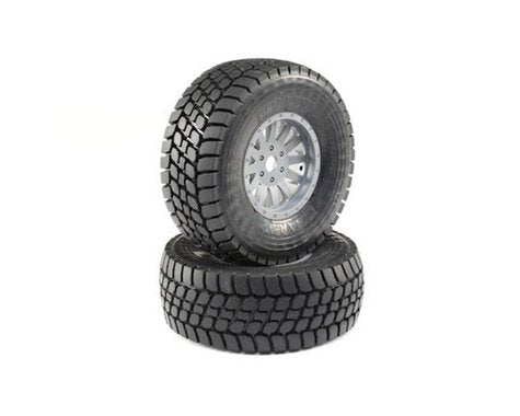 Losi Super Baja Rey Pre-Mounted Desert Claw Tire w/Wheel (Grey) (2) *Clearance