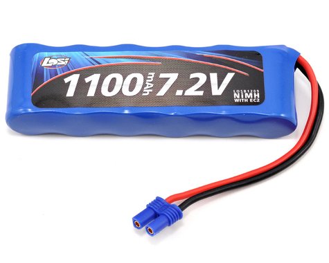Losi 6C NiMH Battery Pack w/EC2 Connector (7.2V/1100mAh) (Mini 8IGHT) *Archived
