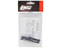 Juego de soportes de suspensión trasera de aluminio Losi **