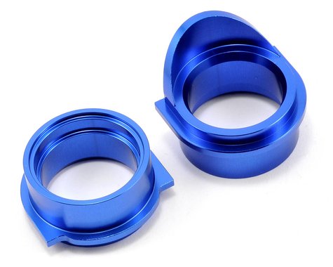 Juego de insertos de cojinete de diferencial trasero de aluminio Losi (azul) (2) *Discontinuado