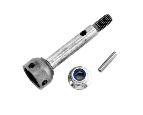 Losi F/R Axle,Right Side,Silver: LST *Discontinued