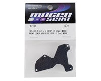 Mugen Seiki 1.2mm MBX8 Placa de brazo inferior delantera de grafito (2)