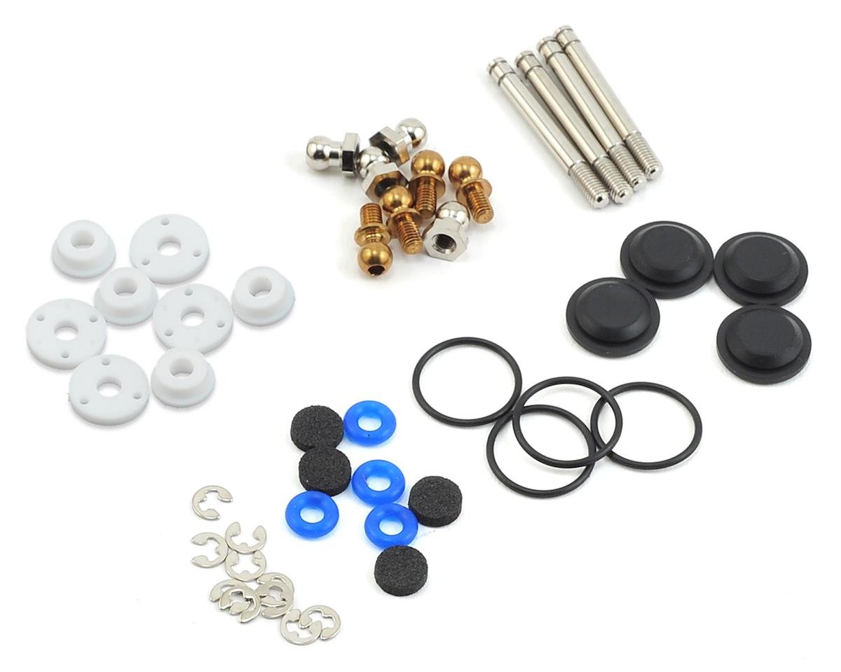 Juego de amortiguadores de aluminio MST TR56 (negro) (4)