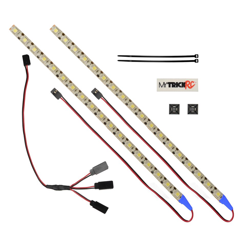 MyTrickRC 12" Underbody Waterproof LED Light Strip (Blue) (2)