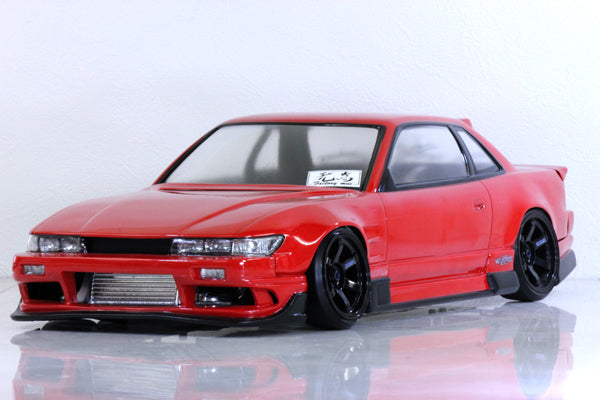PANDORA製S13　D1 LIGHTSレプリカボディ Pandora RC Nissan Silvia S13 / ORIGIN Labo. Clear Drift Body