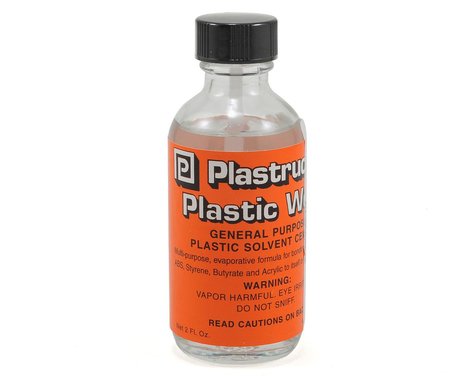 Cemento de soldadura de plástico Plastruct (2oz)
