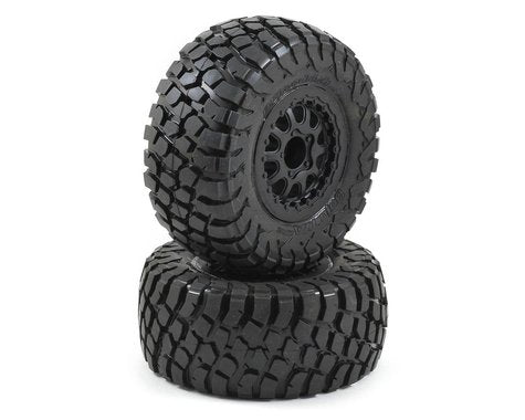 Neumáticos Pro-Line BFGoodrich Baja T/A KR2 con ruedas Renegade (2) (trasero oblicuo) con hexágono de 12 mm