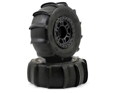 Neumáticos Pro-Line Sling Shot SC 2.2/3.0 con ruedas Raid (negro) (2) *Discontinuado