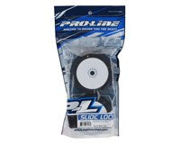 Pro-Line Slide Lock Pre-Mounted 1/8 Buggy Tires (White) (2) (S3) w/Velocity V2 Wheel *Archived