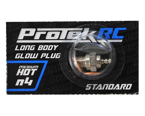 ProTek RC N4 Bujía incandescente estándar de calor medio (motores .12, .15 a .28)