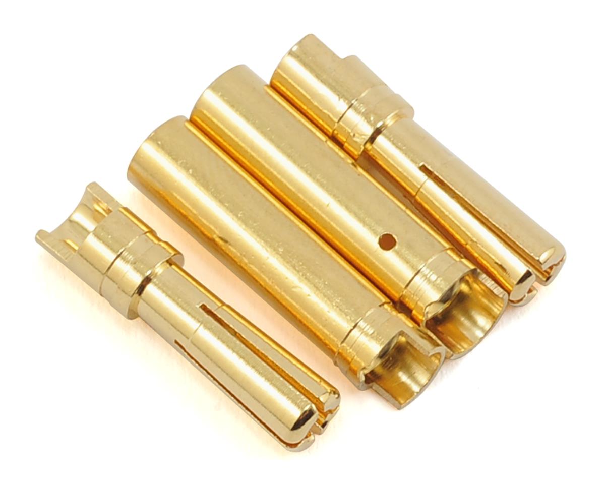 Conectores de oro macizo "Super Bullet" ProTek RC de 4,0 mm (2 macho/2 hembra)