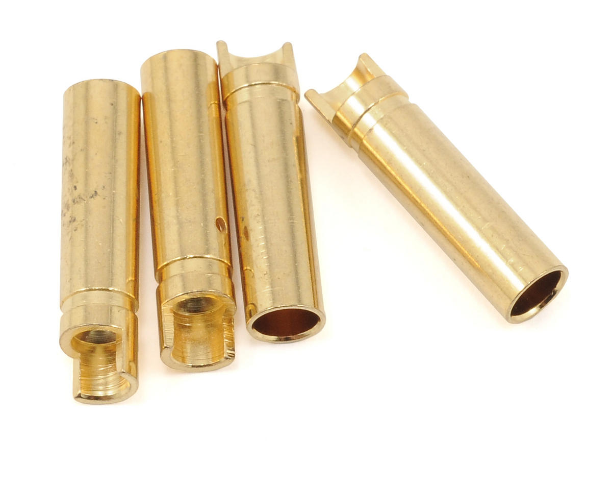 Conectores de oro macizo ProTek RC de 4,0 mm "Super Bullet" (4 hembra)