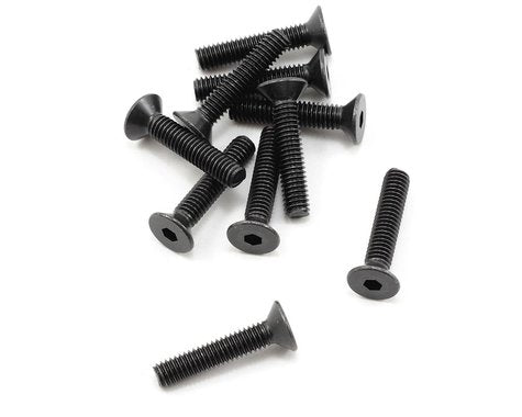 ProTek RC 4x20mm "High Strength" Flat Head Screws (10)