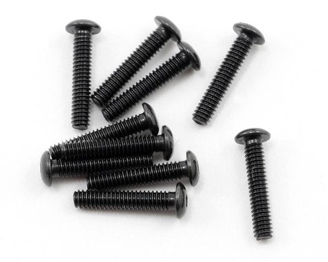 Tornillos de cabeza semiesférica de "alta resistencia" ProTek RC de 2 x 10 mm (10)