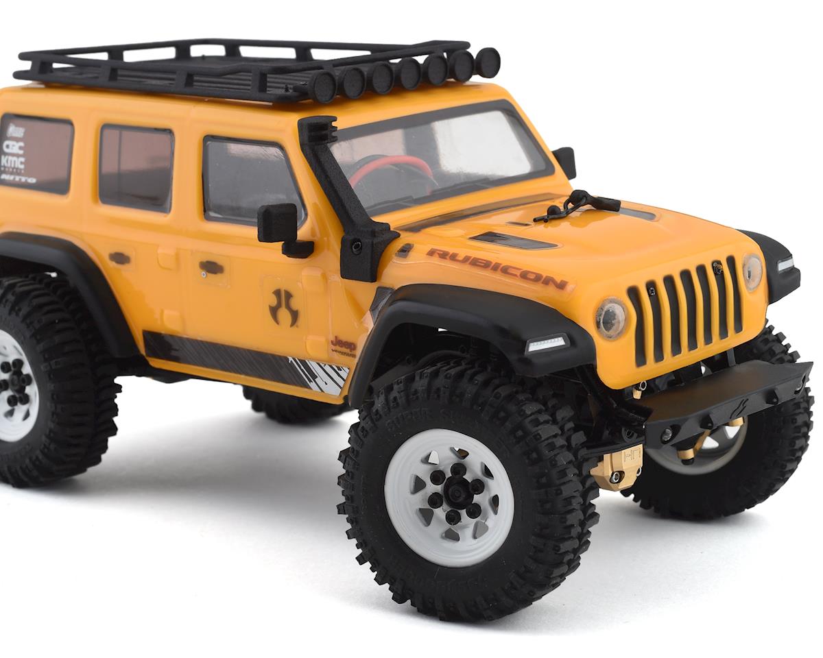 RC4WD Axial SCX24 Jeep Wrangler Roof Rack w/Light Buckets