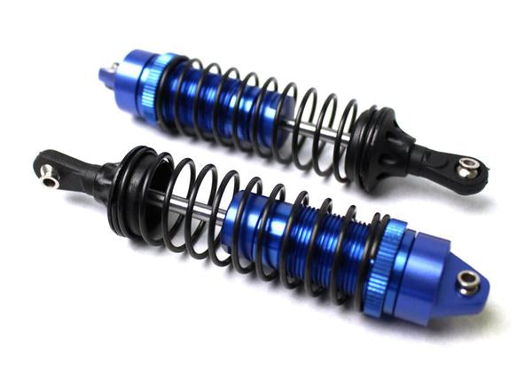 Racers Edge Slash 2/4Wd Amortiguador Trasero de Aluminio (Pr) - Azul *Discontinuado