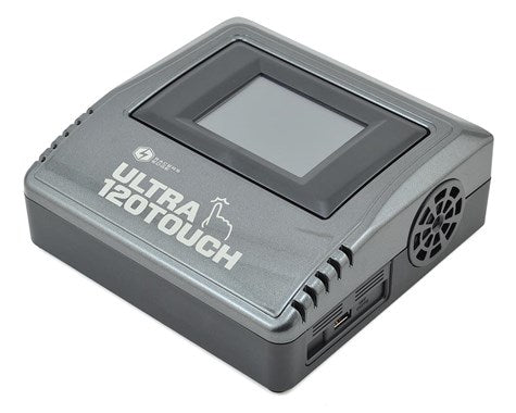Cargador de batería Racers Edge Ultra 120 Touch AC/DC LiPo/NiMH (8S/12A/120W x2) *Discontinuado