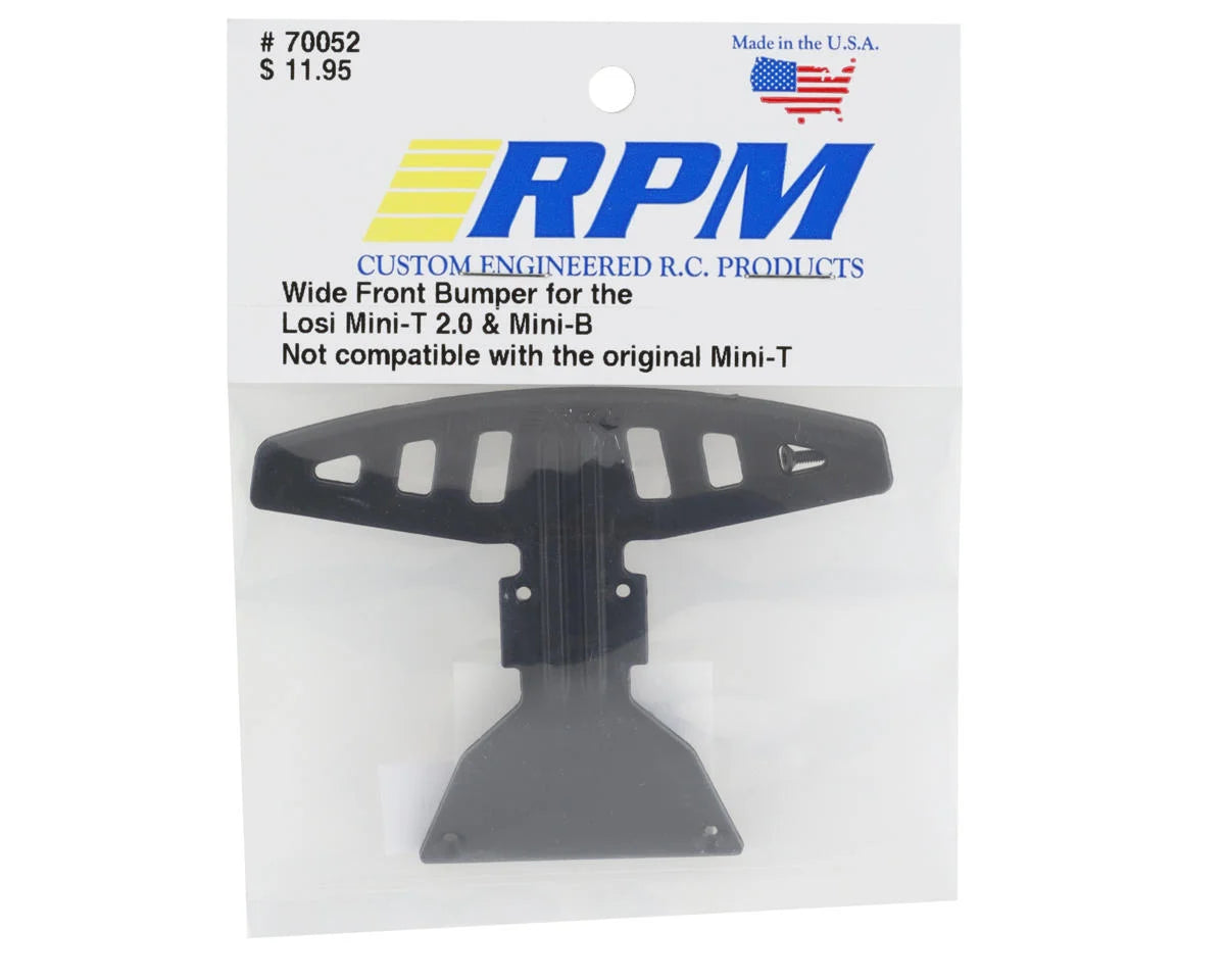Parachoques delantero ancho RPM Losi Mini-T 2.0/Mini-B 