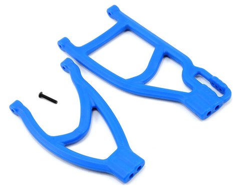 RPM Traxxas Revo/Summit brazos en A traseros izquierdos extendidos (azul)