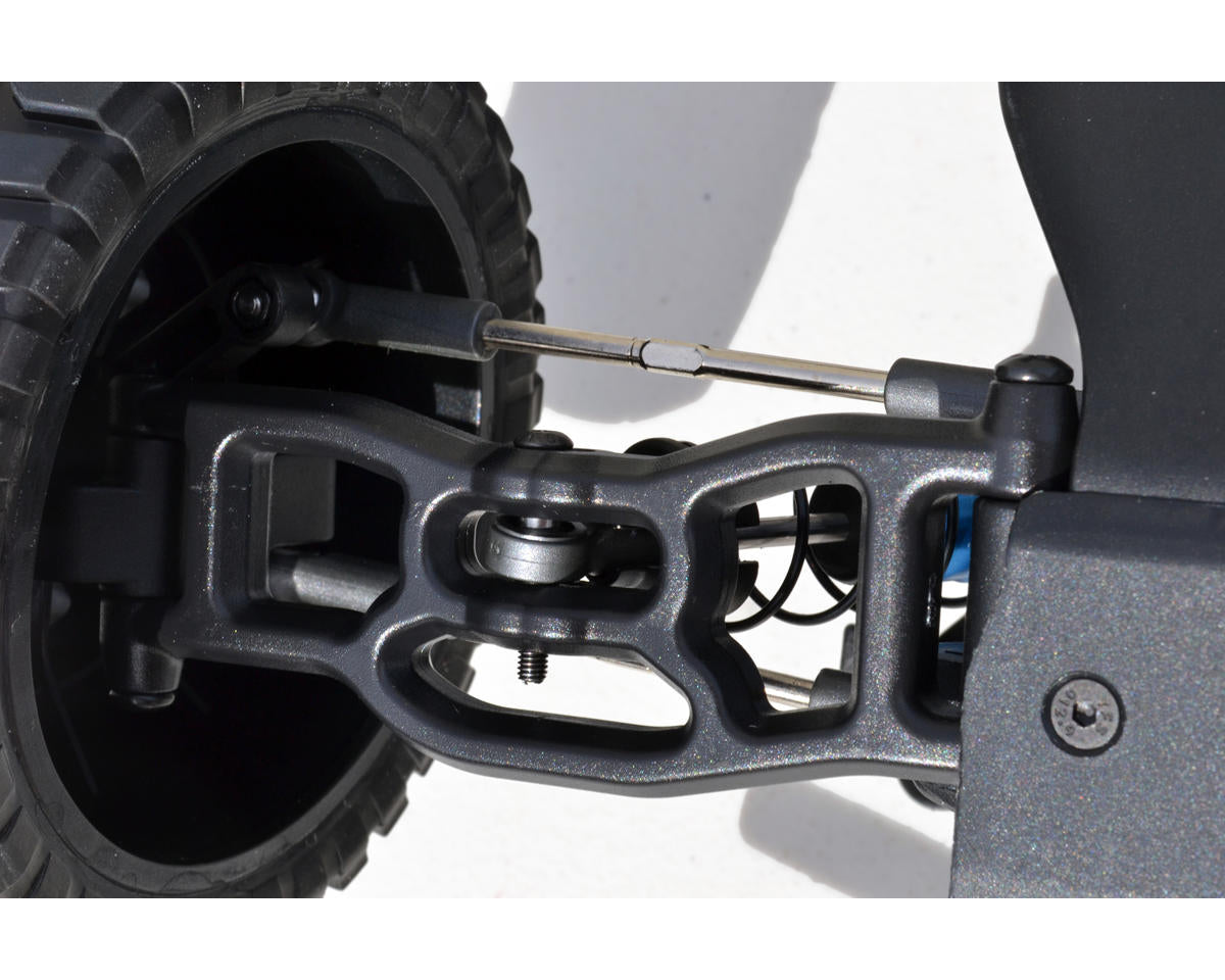 RPM Front A-Arms (Black) (2) (SC10 Pro2, Trophy Rat)