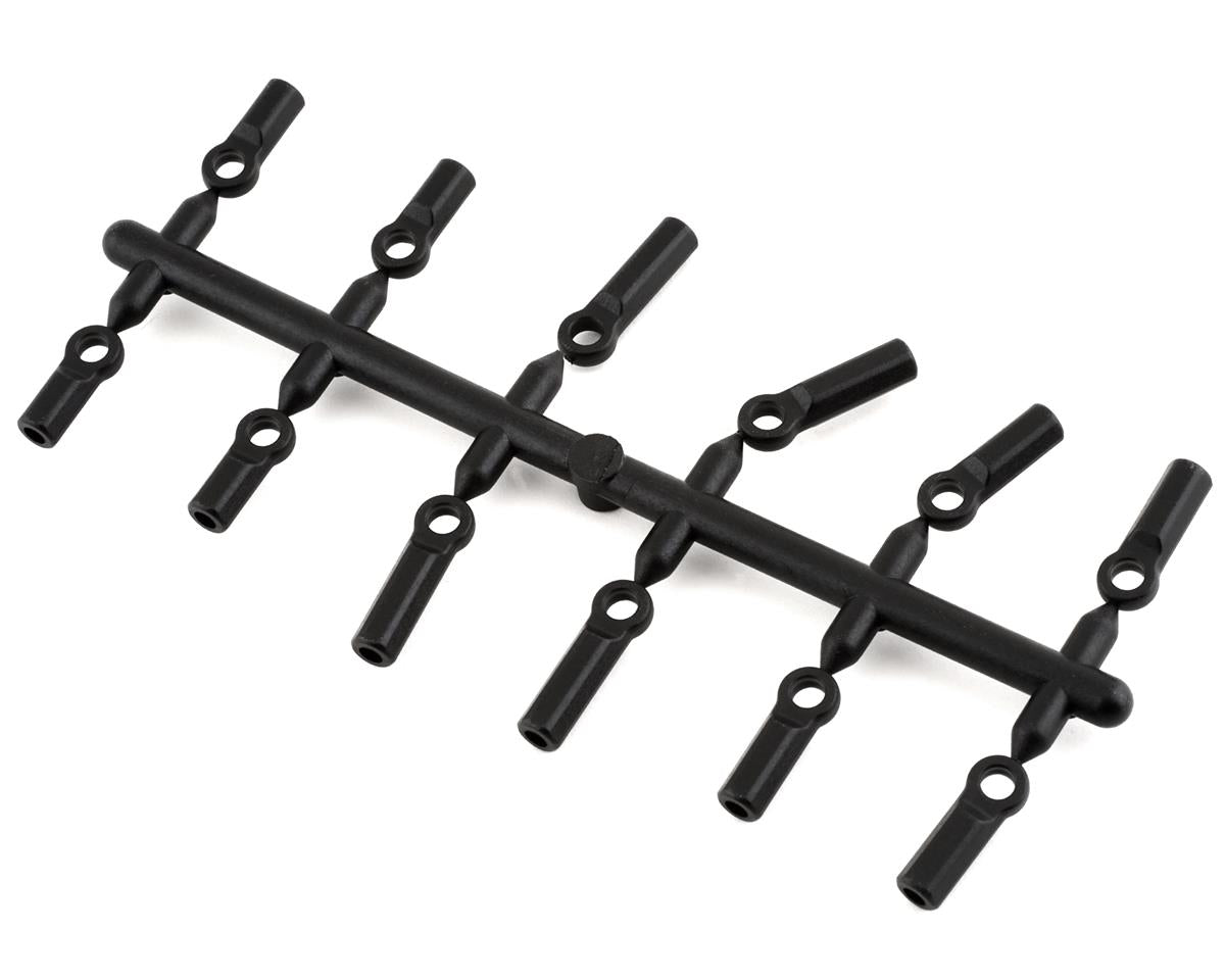 Extremos de barra con tapa de bola moldeados Reve D de 4,3 mm (S/M/L) (12)