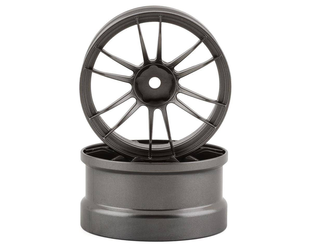 Reve D UL12 Drift Wheel (2) (compensación de 6 mm) con hexágono de 12 mm (colores surtidos)