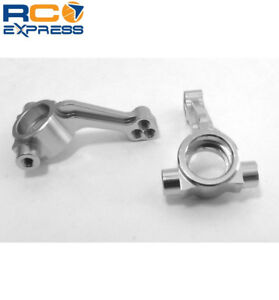 STRC CNC Machined Aluminum Steering Knuckle (Silver) Blitz, E-Firestorm