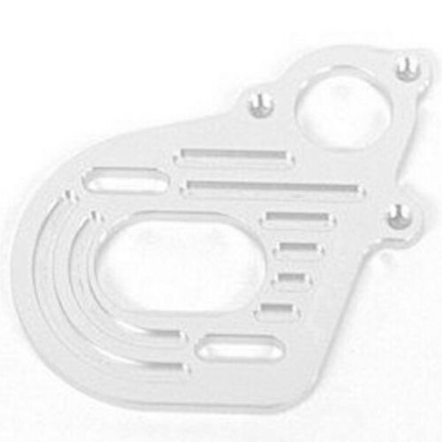 STRC CNC Machined Aluminum Motor Plate (w/ longer motor screw slots) Wraith (Silver)