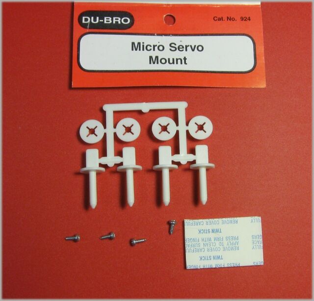 DuBro Micro Servo Mount (2) *Discontinued