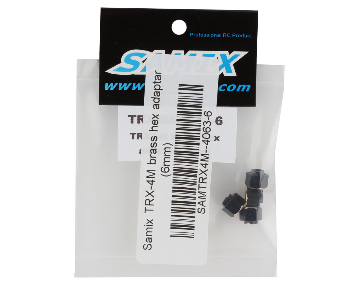 Samix TRX-4M Brass Hex Adapter (Assorted Offsets)