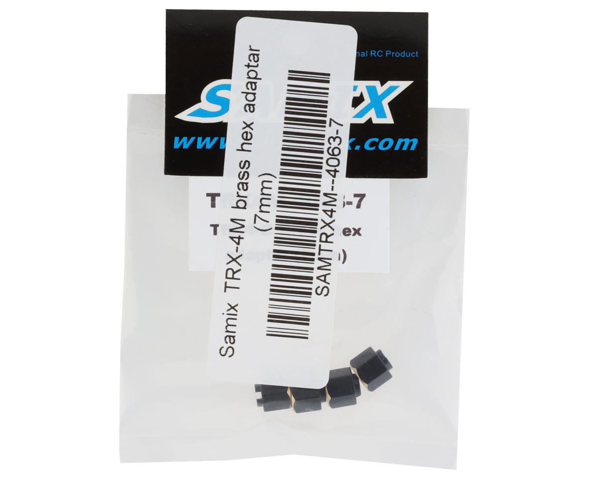 Samix TRX-4M Brass Hex Adapter (Assorted Offsets)