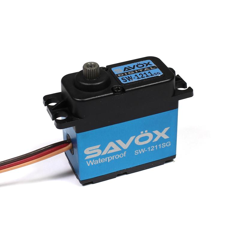 Savox SW-1211SG Caja impermeable Digital Steel Gear Servo